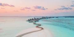 hotel atardecer maldivas